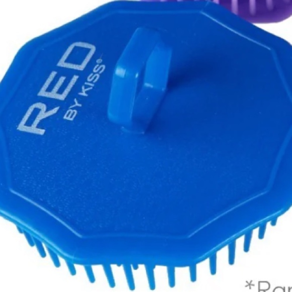 NWOT Red by KISS Blue Scalp Massager
